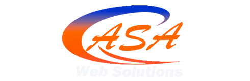 ASA Web Solutions company logo – Website Development, Digital Marketing, Video Editing, Graphic Design services.